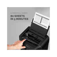 Produktbild för Dokumentförstörare FELLOWES AutoMax 80M