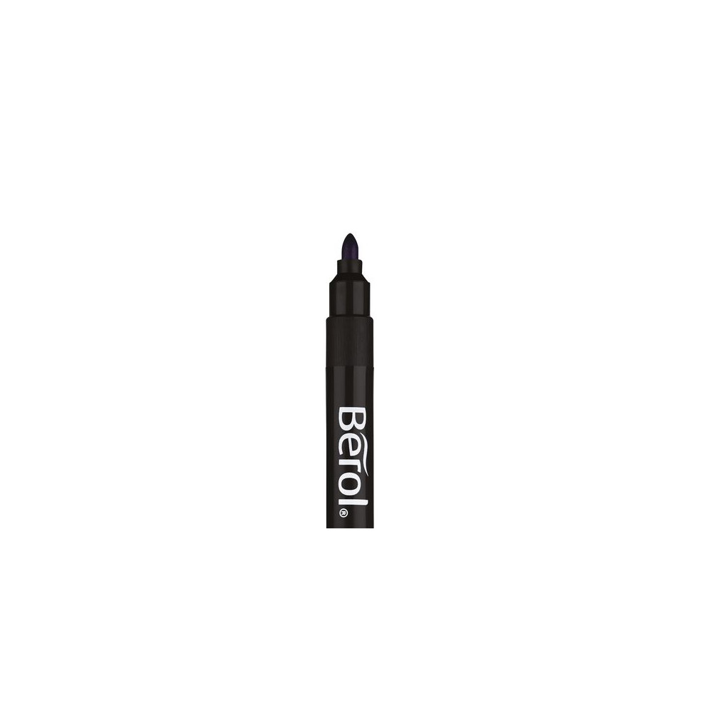 Produktbild för Fiberpenna BEROL Broad svart 12/fp