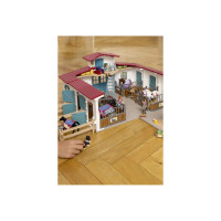 Produktbild för Schleich Horse Club - Horse Box with Mare and Foal