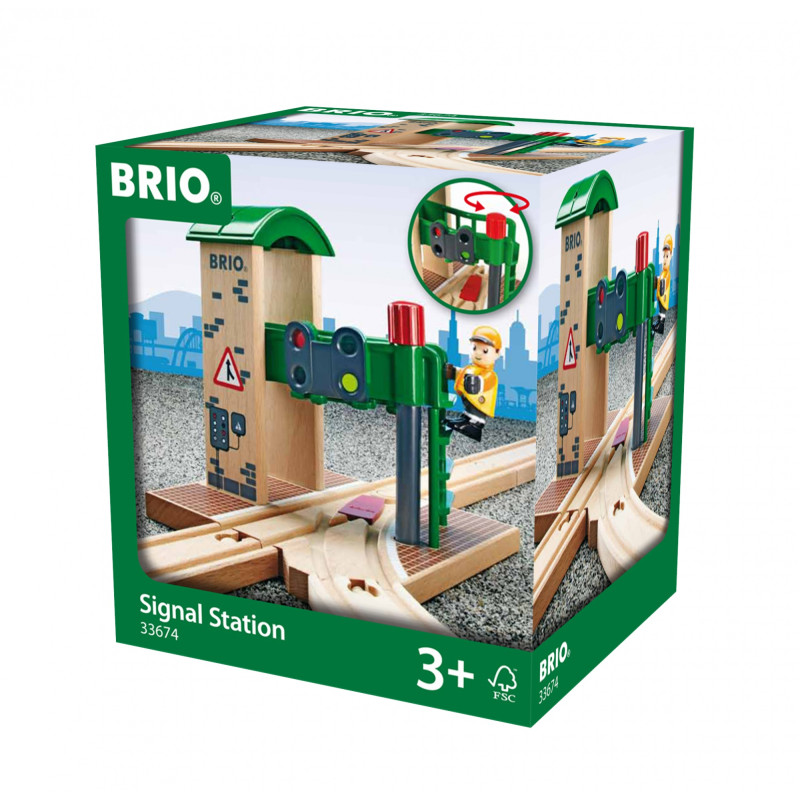 Produktbild för BRIO 7312350336740 Signalstation