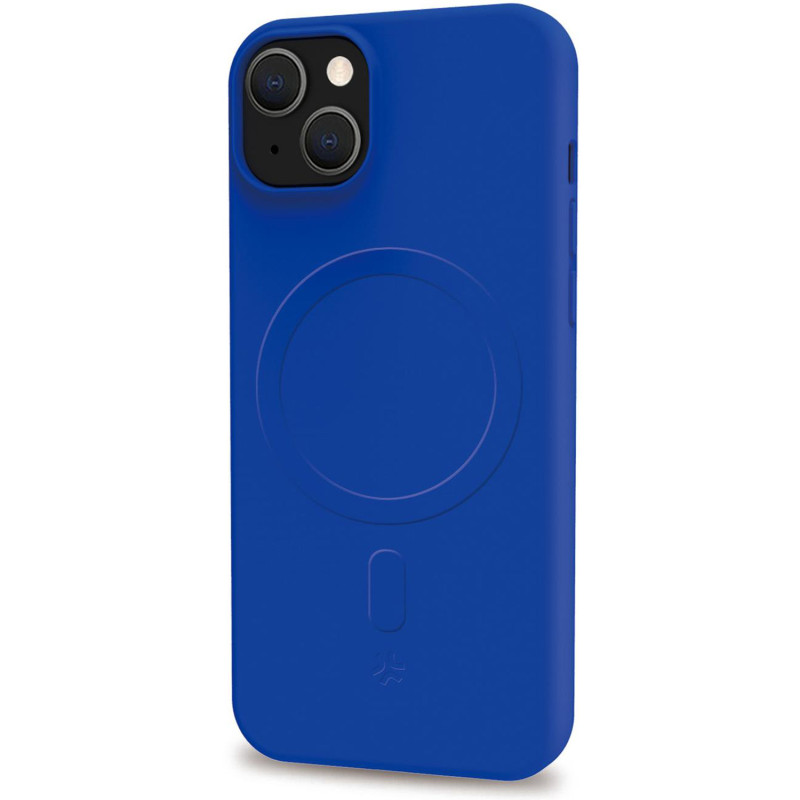 Produktbild för Cromomag Soft rubber case MagSafe iPhone 15 Blå
