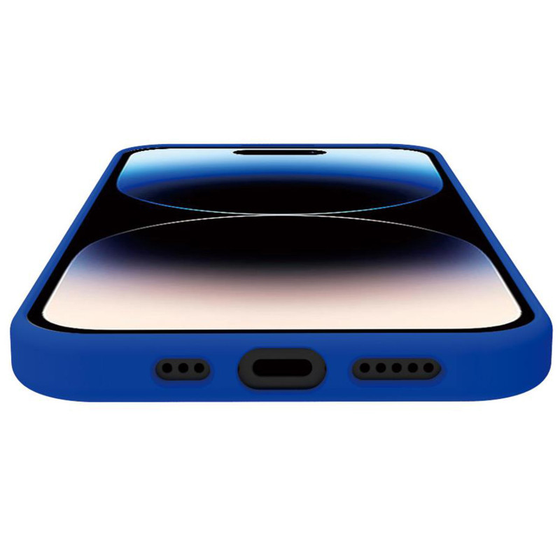 Produktbild för Cromomag Soft rubber case MagSafe iPhone 15 Pro Blå