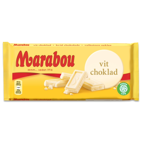 Marabou Marabou Vit Choklad 180 g