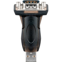 Miniatyr av produktbild för Goobay 95436 seriella kablar Transparent 1,5 m USB Type-A RS-232