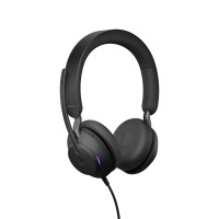 Produktbild för Jabra Evolve2 40 SE Headset Kabel Huvudband Samtal/musik USB Type-C Svart