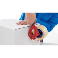 Produktbild för Packtejp TESA 4100 PVC 50mmx66m klar 6/f