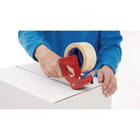 Produktbild för Packtejp TESA 4100 PVC 50mmx66m klar 6/f