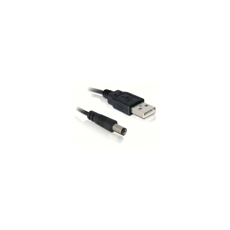 Produktbild för DeLOCK Cable USB Power Svart 1 m USB A