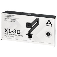Miniatyr av produktbild för ARCTIC X1-3D 109,2 cm (43") Svart Bord