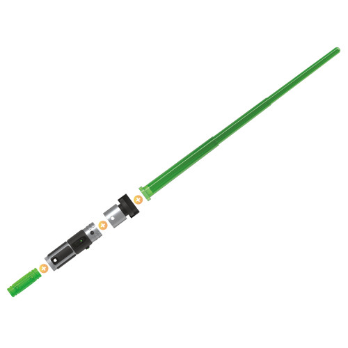Hasbro Star Wars Lightsaber Forge Yoda, elektronisk grön ljussabel