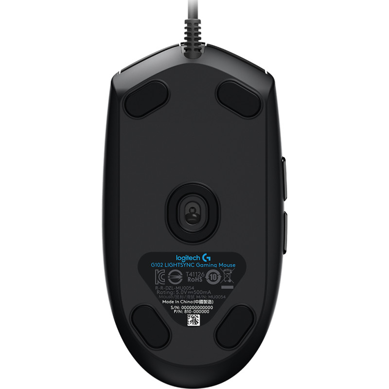 Produktbild för Logitech G G102 Gaming Mouse datormöss USB Type-A 8000 DPI