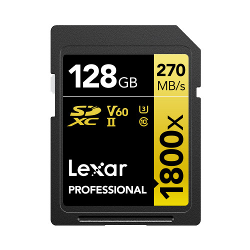 LEXAR Lexar LSD1800128G-BNNNG flashminne 128 GB SDXC UHS-II Klass 10