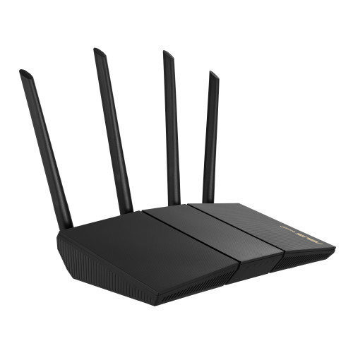 ASUSTeK COMPUTER ASUS RT-AX57 trådlös router Gigabit Ethernet Dual-band (2,4 GHz / 5 GHz) Svart