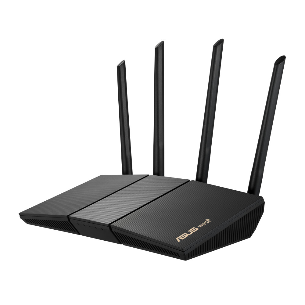 Produktbild för ASUS RT-AX57 trådlös router Gigabit Ethernet Dual-band (2,4 GHz / 5 GHz) Svart