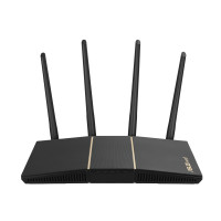 Produktbild för ASUS RT-AX57 trådlös router Gigabit Ethernet Dual-band (2,4 GHz / 5 GHz) Svart