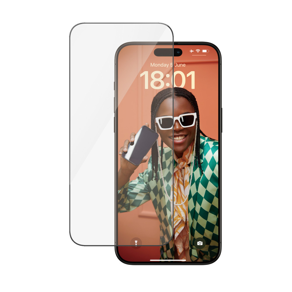 Produktbild för PanzerGlass Ultra Wide Fit Genomskinligt skärmskydd Apple 1 styck