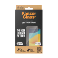 Produktbild för PanzerGlass Ultra Wide Fit Genomskinligt skärmskydd Apple 1 styck