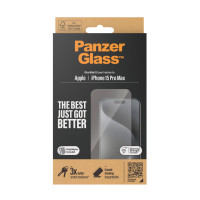 Produktbild för PanzerGlass Ultra Wide Fit Genomskinligt skärmskydd Apple 1 styck