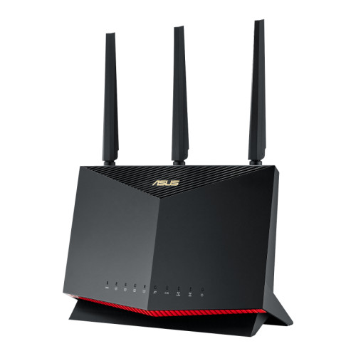 ASUS ASUS RT-AX86U Pro trådlös router Gigabit Ethernet Dual-band (2,4 GHz / 5 GHz) Svart