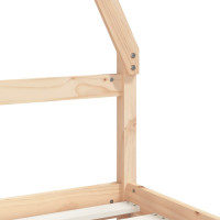 Produktbild för Sängram för barnsäng m. lådor 90x200 cm massiv furu