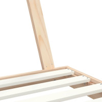 Produktbild för Sängram för barnsäng 80x160 cm massiv furu