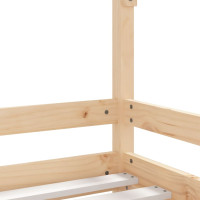 Produktbild för Sängram för barn 90x190 cm massiv furu