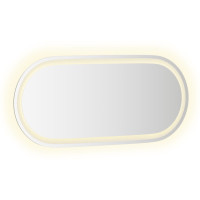Produktbild för Badrumsspegel LED 80x35 cm oval