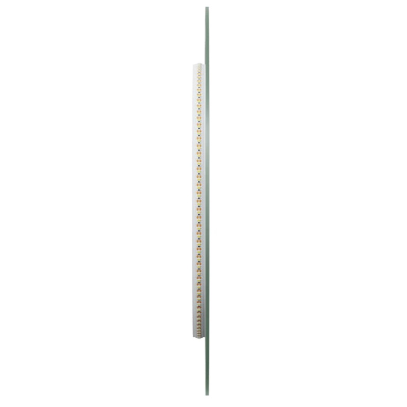 Produktbild för Badrumsspegel LED 100x45 cm oval