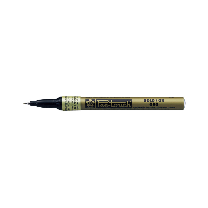 Produktbild för Sakura Pen-touch Metallic Guld 1 styck