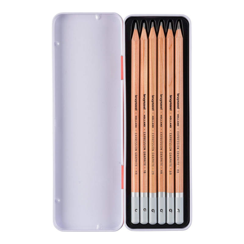 Produktbild för Bruynzeel 60311006 blyertspenna Multi 6 styck