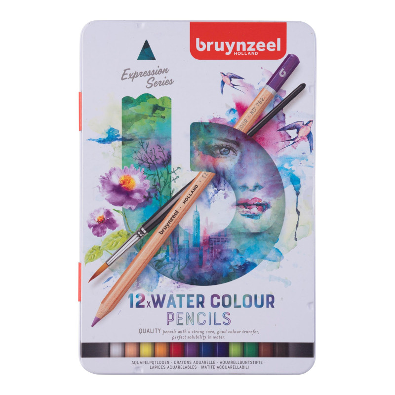 Produktbild för Bruynzeel Expression Multifärg 12 styck