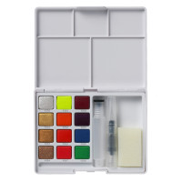 Miniatyr av produktbild för Sakura XNCW-12MH akvarellfärger Multi Palett 12 styck
