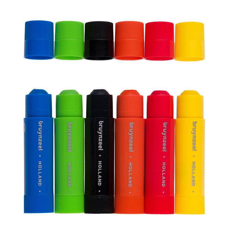 Produktbild för Bruynzeel 60159006 pastellfärger Multifärg 6 styck
