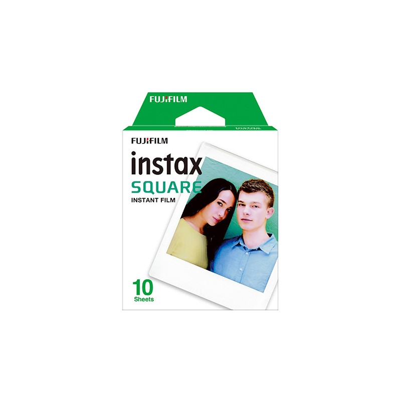 Produktbild för Fujifilm Instax Square polaroidfilm 10 styck 86 x 72 mm
