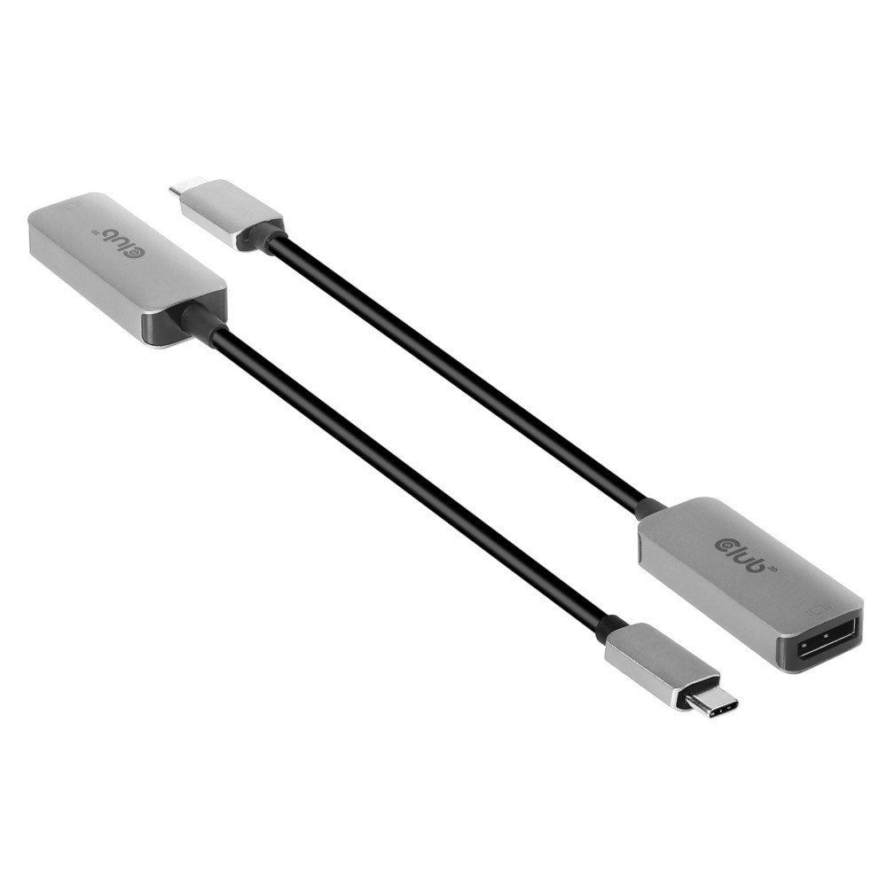 Produktbild för CLUB3D CAC-1567 USB-grafikadapter 7680 x 4320 pixlar Svart, Silver