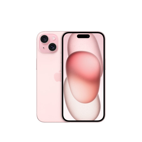 Apple Apple iPhone 15 15,5 cm (6.1") Dubbla SIM-kort iOS 17 5G USB Type-C 128 GB Rosa