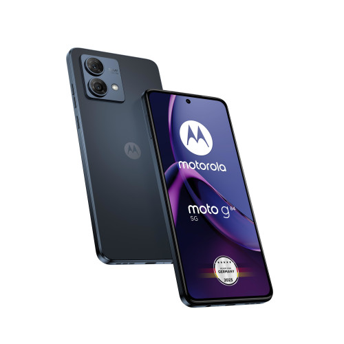Motorola Mobility Motorola Moto G Moto G84 16,6 cm (6.55") Dubbla SIM-kort Android 13 5G USB Type-C 12 GB 256 GB 5000 mAh Blå