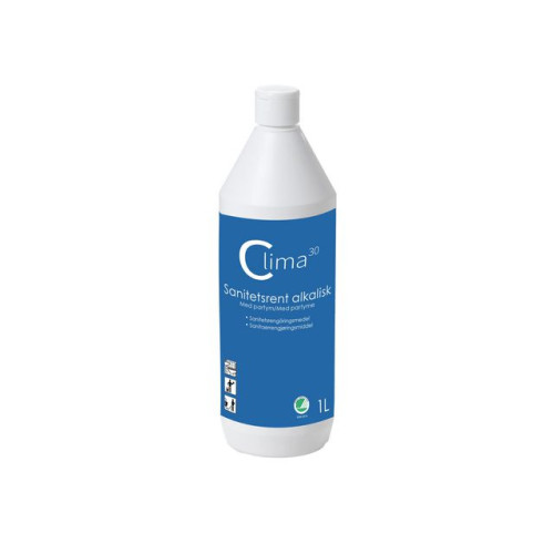 CLIMA30 Sanitetsrent CLIMA30 alkalisk parfym 1L