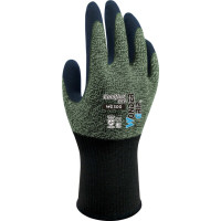 Produktbild för Wonder Grip WG-300 Arbetshandskar Grön Latex, Nylon, Polyester 1 styck