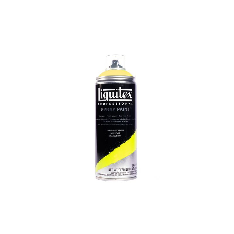 Produktbild för Sprayfärg Fluorescent 400ml Yellow