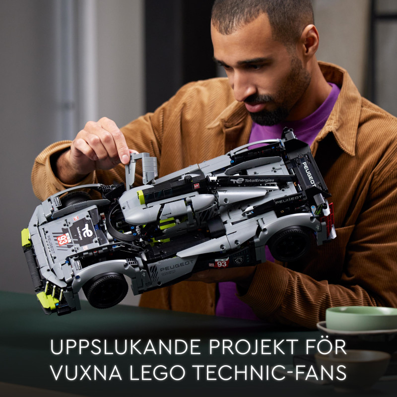 Produktbild för LEGO Technic PEUGEOT 9X8 24H Le Mans Hybrid Hypercar