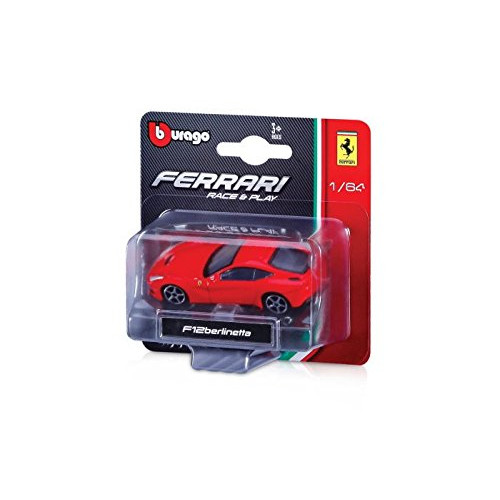 BBURAGO BBURAGO Ferrari F12, 1/64 Modellsportbil Förmonterad 1:64