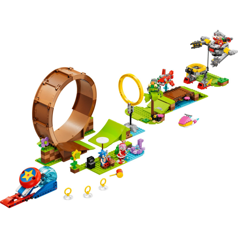 Produktbild för LEGO Sonic the Hedgehog Sonics looputmaning i Green Hill Zone