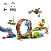 Miniatyr av produktbild för LEGO Sonic the Hedgehog Sonics looputmaning i Green Hill Zone