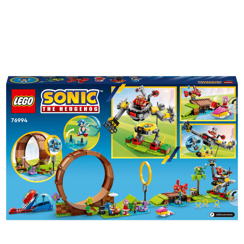 Produktbild för LEGO Sonic the Hedgehog Sonics looputmaning i Green Hill Zone