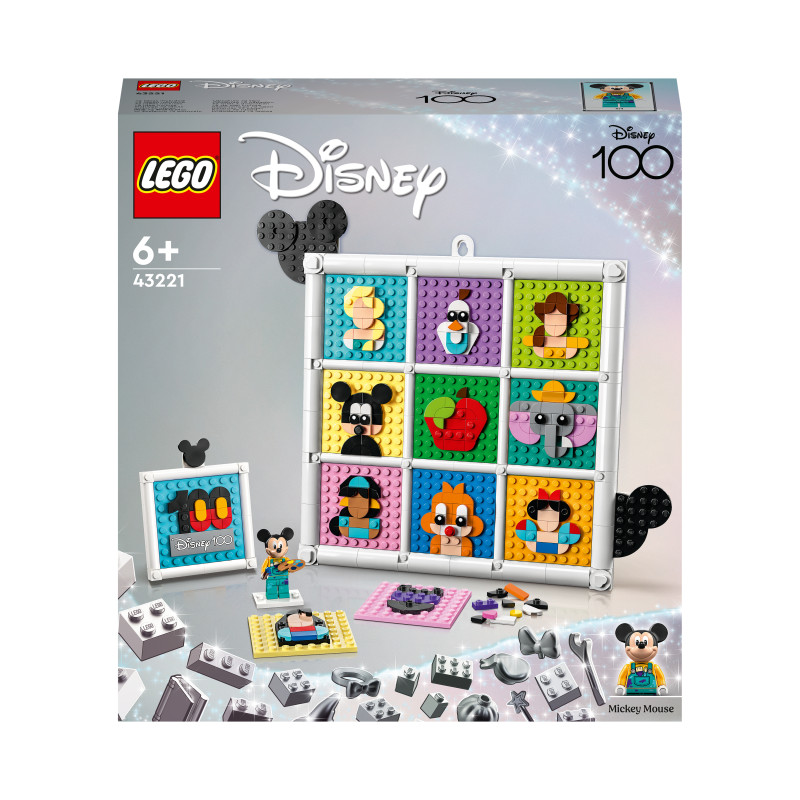 Produktbild för LEGO Disney | 100 år av tecknade Disneyikoner