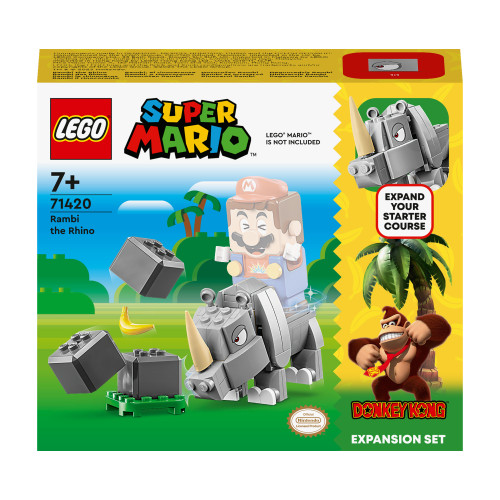 LEGO LEGO Super Mario Noshörningen Rambi – Expansionsset