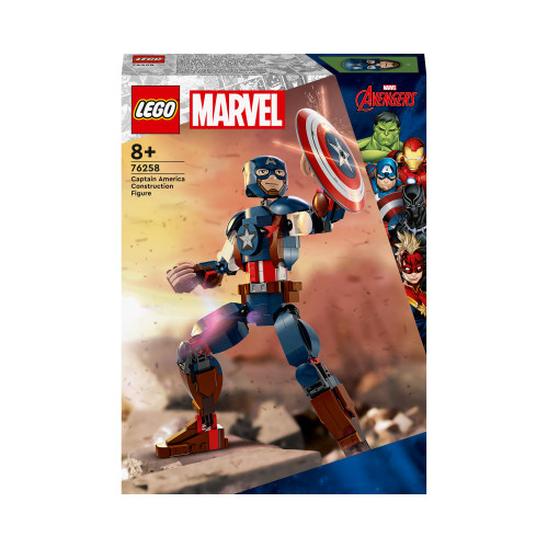 LEGO LEGO Marvel Super Heroes Marvel Captain America byggfigur