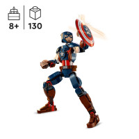 Miniatyr av produktbild för LEGO Marvel Super Heroes Marvel Captain America byggfigur