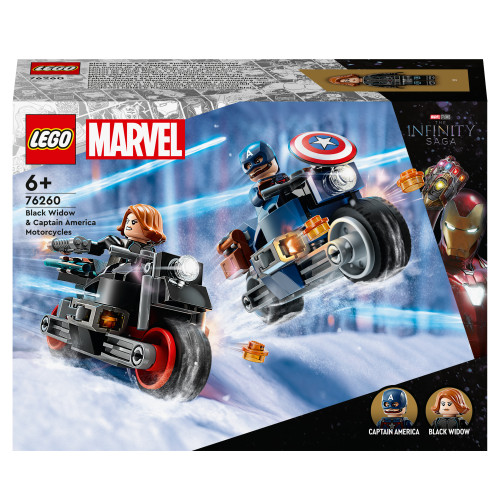 LEGO LEGO Marvel Super Heroes Marvel Black Widows & Captain Americas motorcyklar